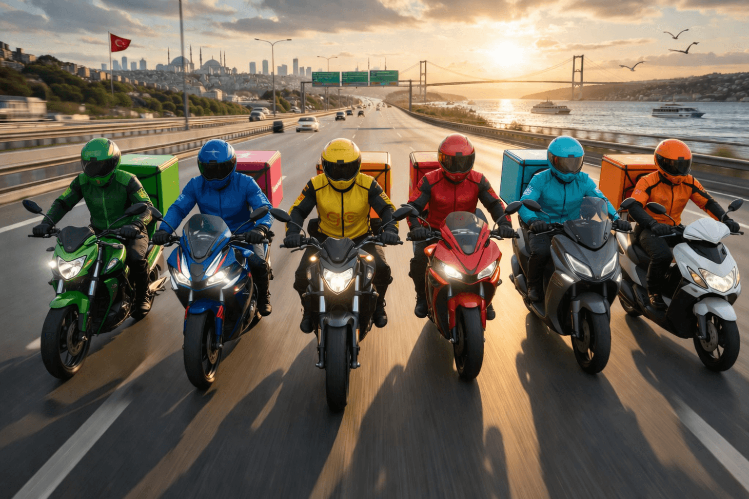 İstanbul Bahçelievler moto kurye hizmetleri kapsamında şehir içi hızlı teslimat yapan profesyonel kurye