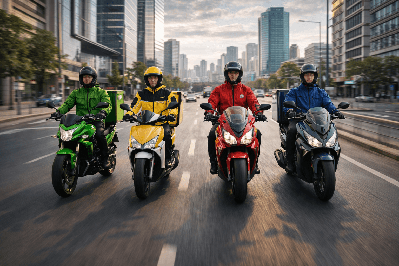 İstanbul moto kurye hizmetleri kapsamında şehir içi hızlı teslimat yapan profesyonel kurye